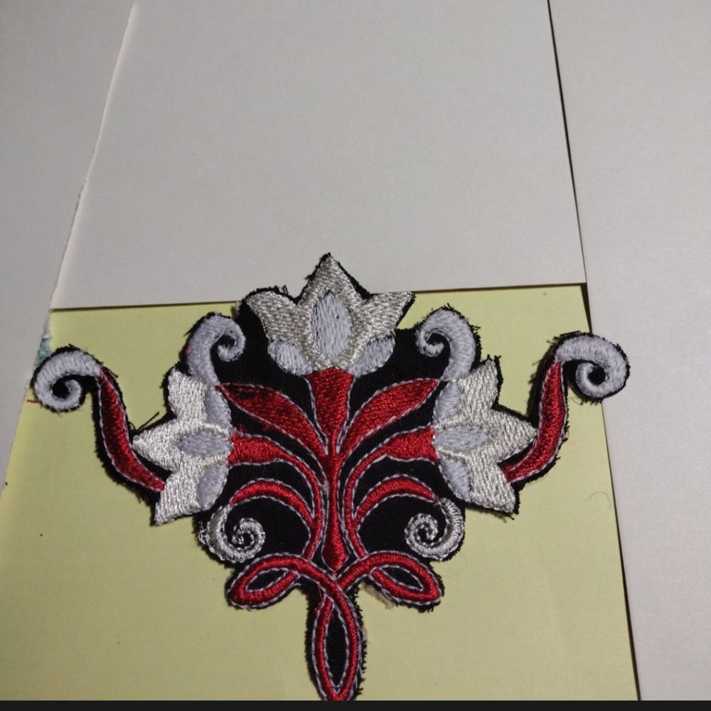 Embroidery Flower Patch